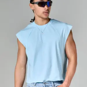 Minimalist Sleeveless Crop Tank Top